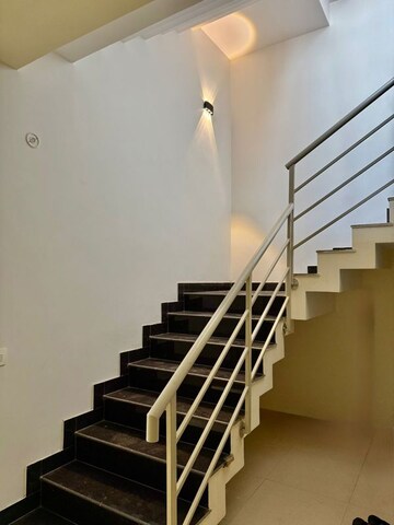Staircase in 3 BHK Independent House at Viraj Lotus Enclave, Gomti Nagar – for Rent