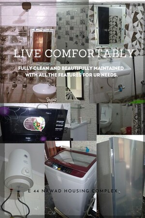 Kitchen in  Pg at Mohan Garden – for Rent