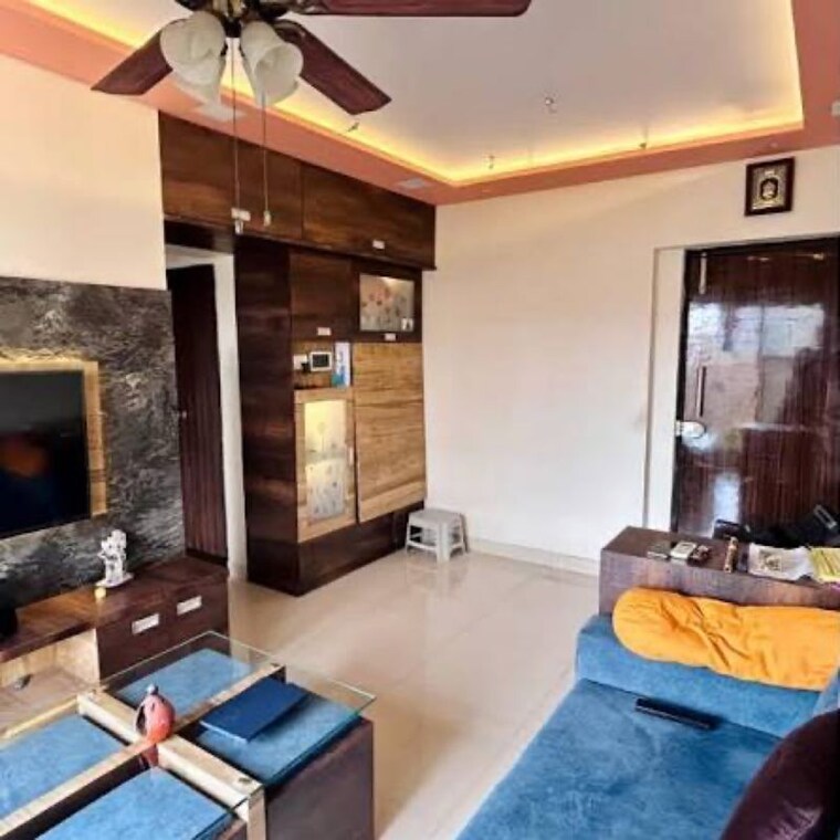 Living Room, serenity-heights-borivali-east 1 Bedroom 460 Sq.Ft. Apartment In Magathane Mumbai 9728043