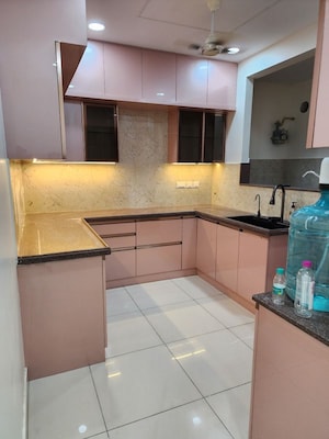 Kitchen in 3 BHK Apartment at Brigade Citadel, Moti Nagar – for Rent