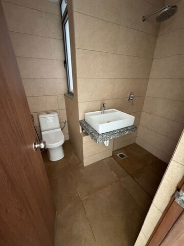 Attached Bathroom in 3 BHK Apartment at Kalpataru Immensa, Kolshet Road – for Rent