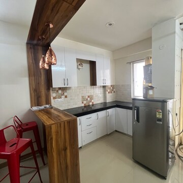 Kitchen in 1 BHK Apartment at Manglam Aadhar, Keshupura – for Rent