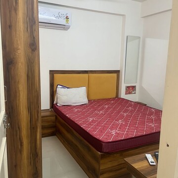Bedroom in 1 BHK Apartment at Manglam Aadhar, Keshupura – for Rent
