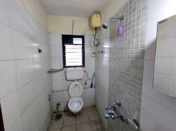 Bathroom in 2 BHK Apartment at Runwal Pearl, Manpada – for Rent