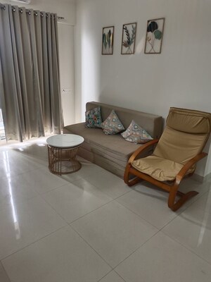 Living Room in 1 BHK Apartment at Ashar Metro Towers, Vartak Nagar – for Rent