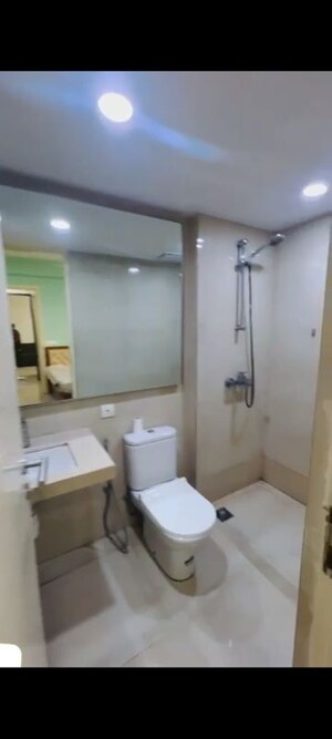 Bathroom in 1 BHK Apartment at Hiranandani Rodas Enclave Rosemount, Ghodbunder Road – for Sale