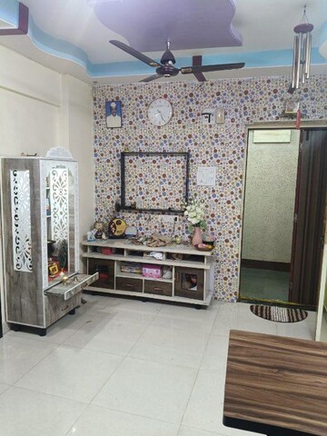 Living Room in 1 BHK Apartment at Madhav Shristi, Khadakpada – for Sale
