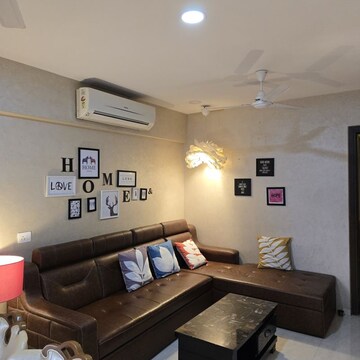 Living Room in 2 BHK Apartment at Supreme 19, Lokhandwala Complex – for Rent