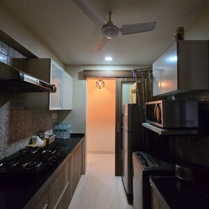 Kitchen in 2 BHK Apartment at Supreme 19, Lokhandwala Complex – for Rent