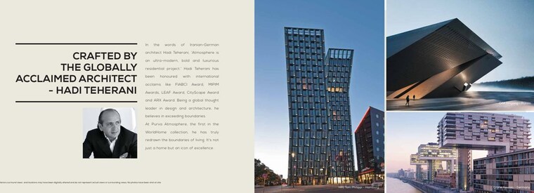 Exterior View, purva-atmosphere 3 Bedroom 2000 Sq.Ft. Apartment In Thanisandra Main Road Bangalore 9728163