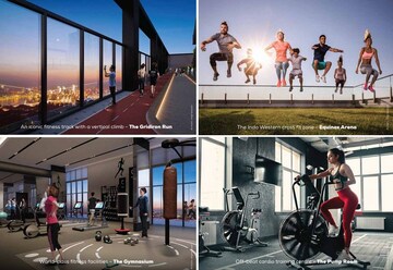 3 BHK Apartment – Exterior View View at Purva Atmosphere, Thanisandra Main Road - for Sale