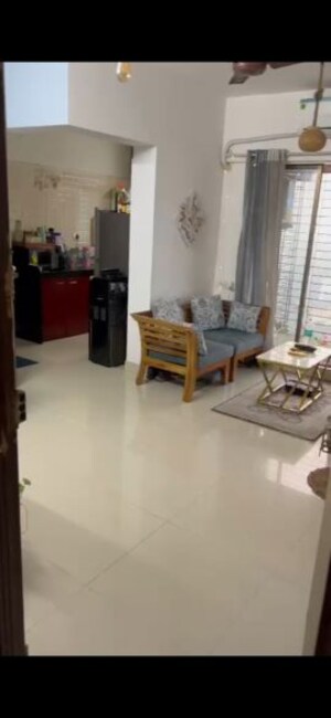 Living Room in 1.5 BHK Apartment at Sethia Sea View, Goregaon West – for Sale