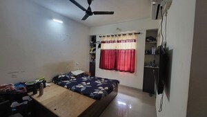 Bedroom in 1 RK Apartment at Swastik Madhur, Mahalunge – for Rent