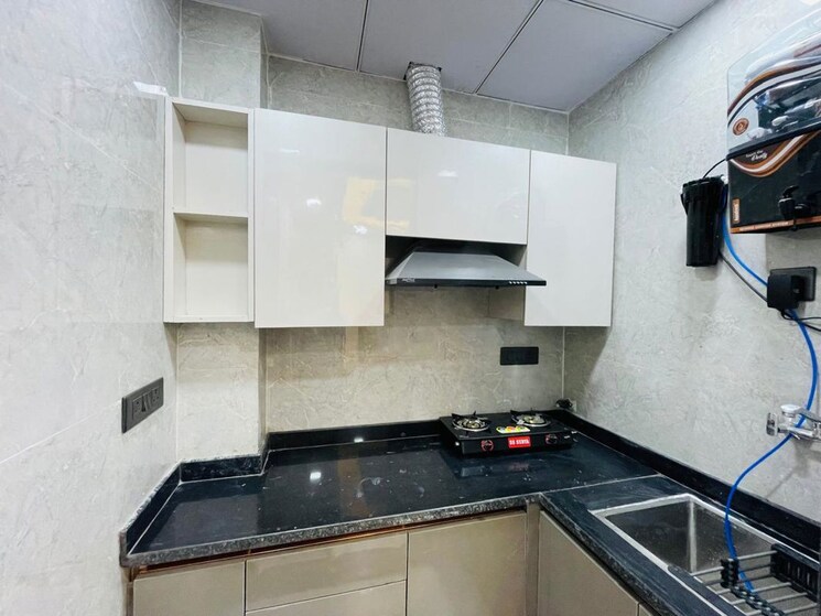 Kitchen, sector 55 1 RK 540 Sq.Ft. Builder Floor In Sector 55 Gurgaon 9728295