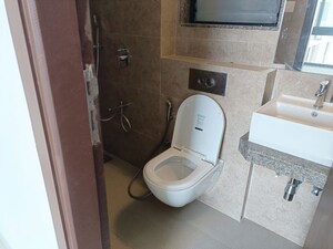 Bathroom in 2 BHK Apartment at Sunteck Avenue 2, Goregaon West – for Rent