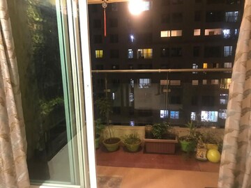 Balcony in 2 BHK Apartment at Rustomjee Urbania Azziano, Thane West – for Rent