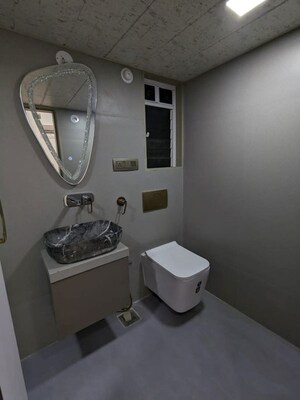 Bathroom in 2 BHK Apartment at Nandivardhan  Oasis Sapphire, Khopat – for Rent