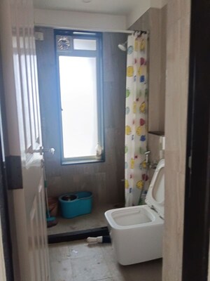 Bathroom in 1 BHK Apartment at Mahindra Lifespace Eminente Aspen, Goregaon East – for Rent
