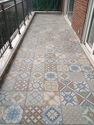 Balcony in 3.5 BHK Builder Floor at Unitech Nirvana Country Cedar Crest, Sector 50 – for Sale