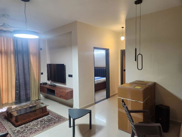 Living Room, jaypee-greens-pavilion-court 2 Bedroom 1350 Sq.Ft. Apartment In Sector 128 Noida 9728430