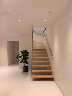 Staircase in 4 BHK Apartment at Arth Crown Palace, Bandra West – for Rent