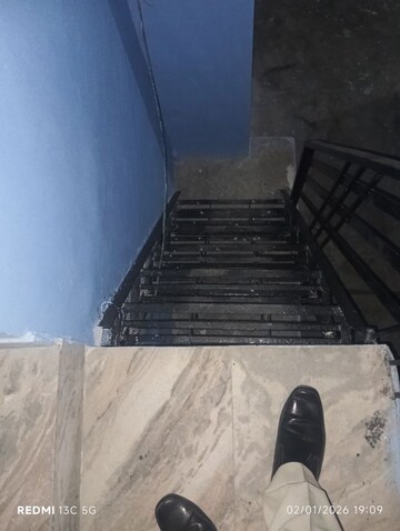 Staircase in 2 BHK Independent House at Sector 56 – for Rent