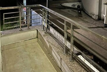 Balcony in 3 BHK Builder Floor at M3M Atrium, Sector 57 – for Rent