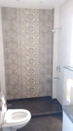 Bathroom in 3 BHK Apartment at Saket – for Rent