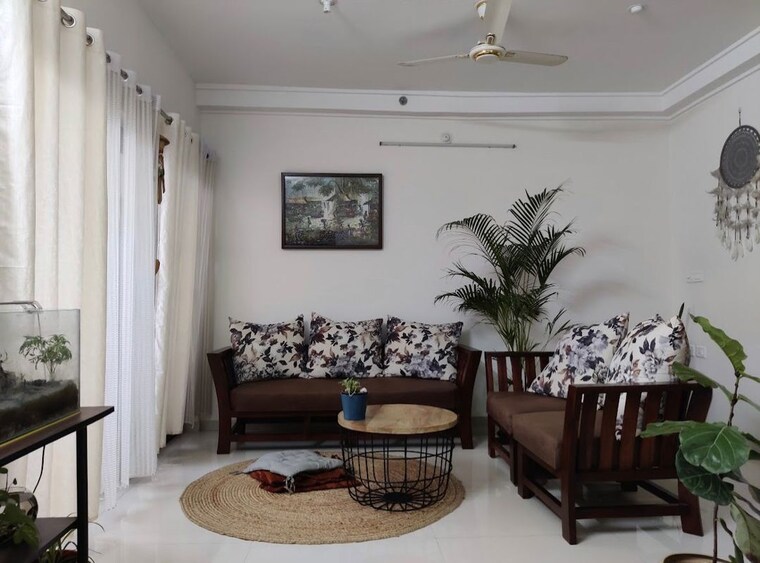 Living Room, duville-riverdale-heights 2 Bedroom 768 Sq.Ft. Apartment In Kharadi Pune 9728498