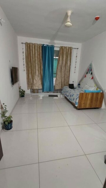 Living Room in 2 BHK Apartment at Duville Riverdale Heights, Kharadi – for Rent