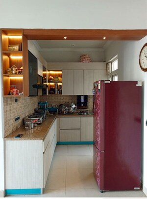 Kitchen in 2.5 BHK Builder Floor at Central Park Flower Valley, Sohna Sector 33 – for Sale