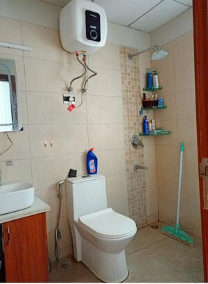 Bathroom in 2.5 BHK Builder Floor at Central Park Flower Valley, Sohna Sector 33 – for Sale
