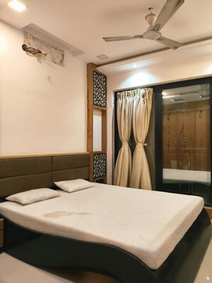 Bedroom in 3 BHK Apartment at Rustomjee OZone, Goregaon West – for Rent