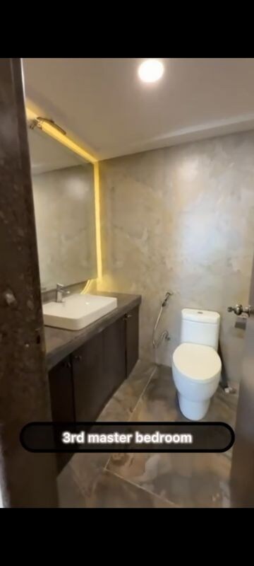 Bathroom in 3 BHK Apartment at Heranadani Meadows Gemini, Ghodbunder Road – for Sale