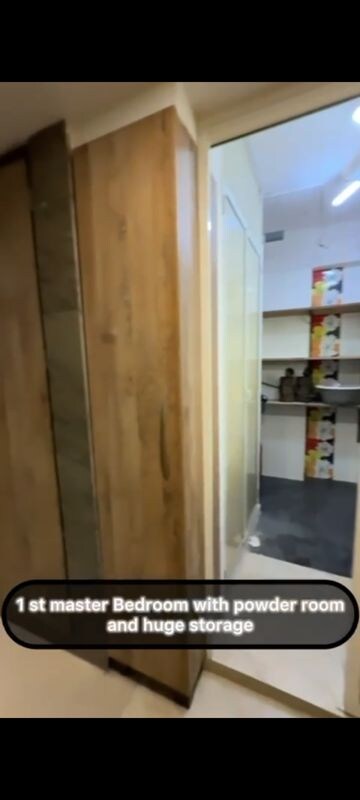 Living Room in 3 BHK Apartment at Heranadani Meadows Gemini, Ghodbunder Road – for Sale