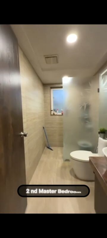 Bathroom in 3 BHK Apartment at Heranadani Meadows Gemini, Ghodbunder Road – for Sale