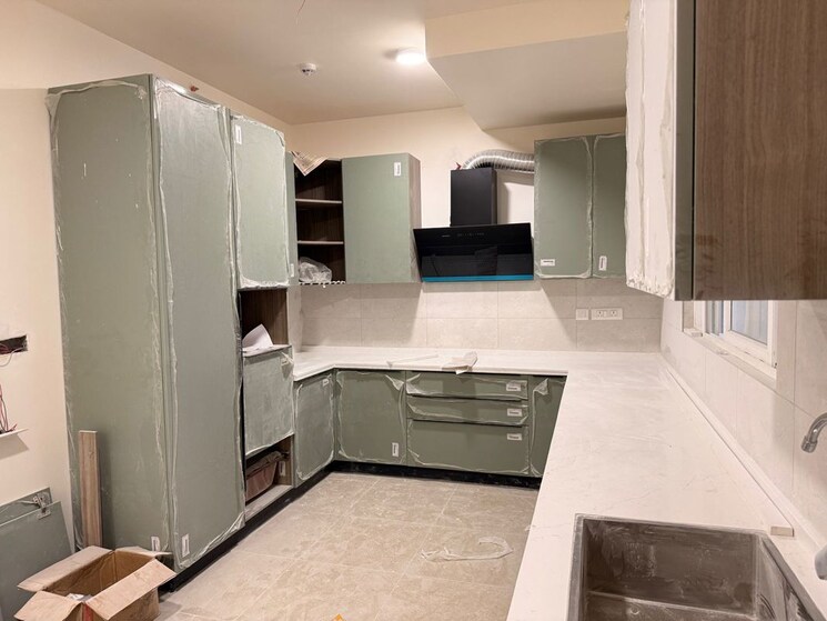 Kitchen, prestige-beverly-hills 4 Bedroom 2700 Sq.Ft. Apartment In Kokapet Hyderabad 9728670