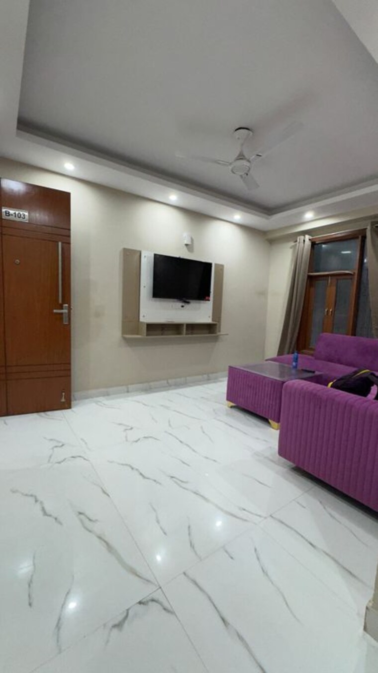 Bedroom, chattarpur 1 Bedroom 450 Sq.Ft. Builder Floor In Chattarpur Delhi 9728690