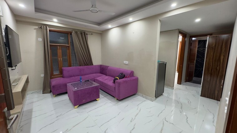 Living Room, chattarpur 1 Bedroom 450 Sq.Ft. Builder Floor In Chattarpur Delhi 9728690