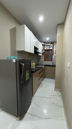 Kitchen in 1 BHK Builder Floor at Chattarpur – for Rent