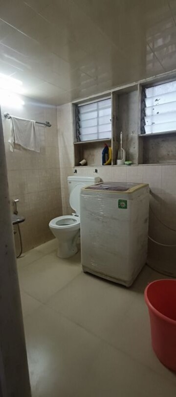 Bathroom in 2 BHK Apartment at Kamlesh Apartment, Andheri East – for Rent