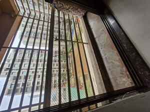 Balcony in 1 BHK Apartment at Poonam Park View, Virar West – for Rent