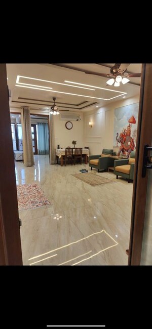 Bedroom in 3 BHK Builder Floor at Puri Aman Vilas, Sector 89 – for Rent