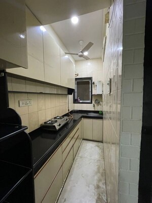 Kitchen in 1 BHK Apartment at Khar West – for Rent