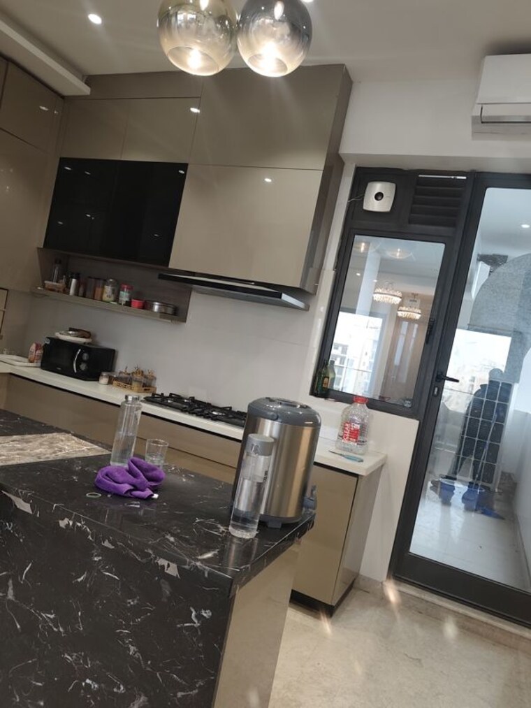 Kitchen, aba-county-107 4 Bedroom 4482 Sq.Ft. Apartment In Sector 107 Noida 9728799