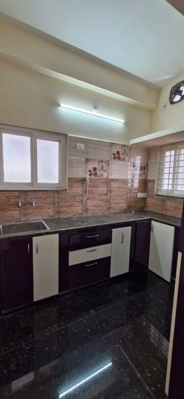 Kitchen in 2 BHK Builder Floor at Kondapur – for Rent