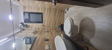 Bathroom in 2 BHK Apartment at Akshardham CHS, Malad West – for Rent
