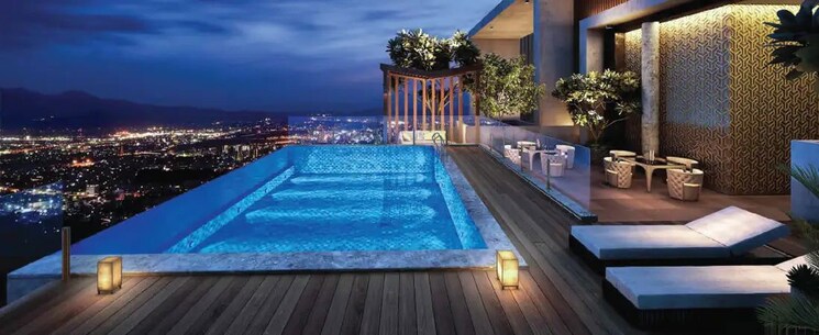 Swimming Pool, balaji-aqua 2 Bedroom 1000 Sq.Ft. Apartment In Khadakpada Thane 9728805