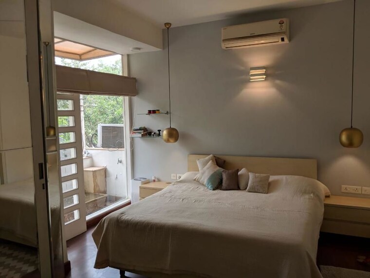 Bedroom, greater kailash ii 2.5 Bedroom 1200 Sq.Ft. Builder Floor In Greater Kailash ii Delhi 9728869