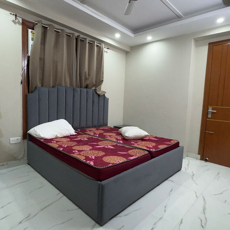 Bedroom, chattarpur 1 Bedroom 450 Sq.Ft. Builder Floor In Chattarpur Delhi 9728879